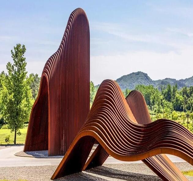 大同锈钢板造型